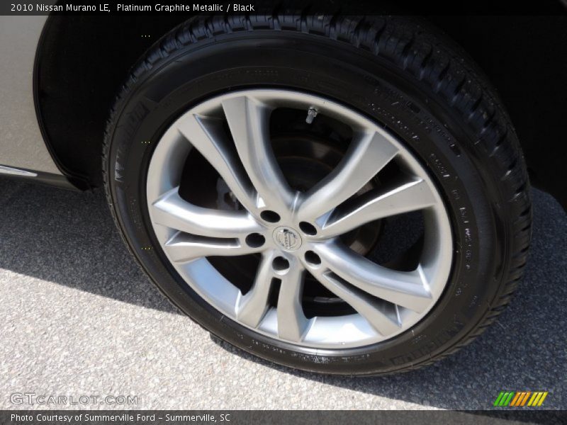 Platinum Graphite Metallic / Black 2010 Nissan Murano LE