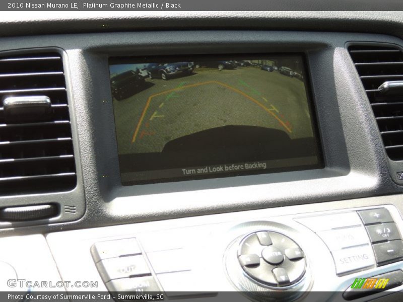 Platinum Graphite Metallic / Black 2010 Nissan Murano LE