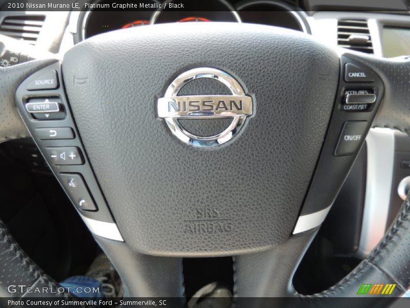 Platinum Graphite Metallic / Black 2010 Nissan Murano LE