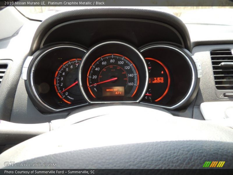 Platinum Graphite Metallic / Black 2010 Nissan Murano LE