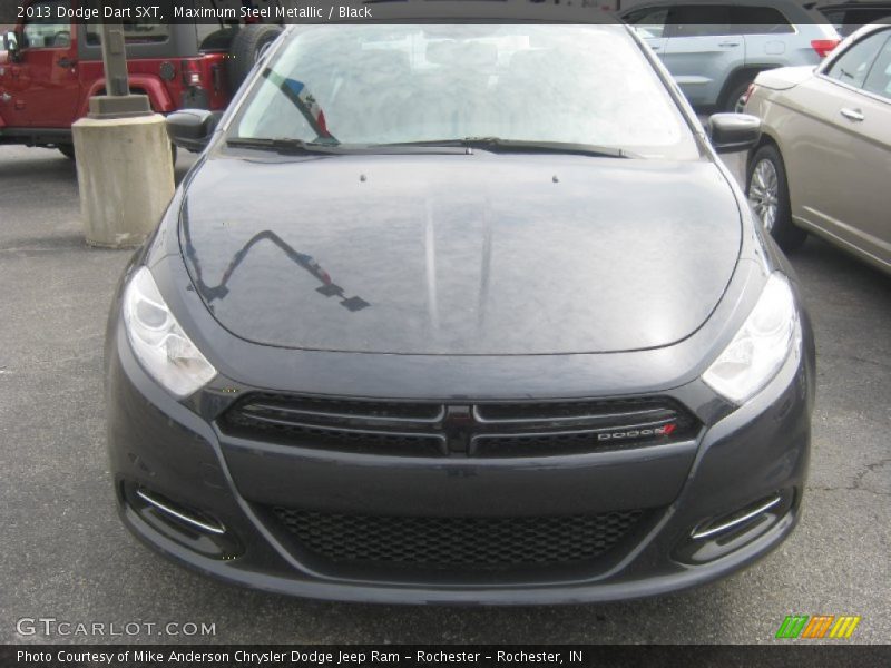Maximum Steel Metallic / Black 2013 Dodge Dart SXT