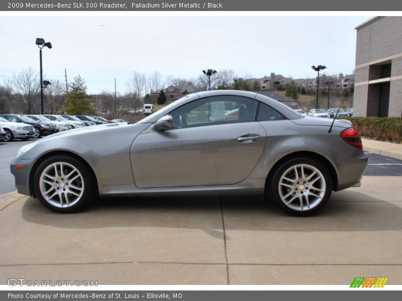  2009 SLK 300 Roadster Palladium Silver Metallic