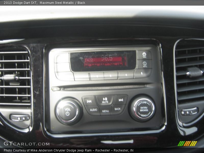 Maximum Steel Metallic / Black 2013 Dodge Dart SXT