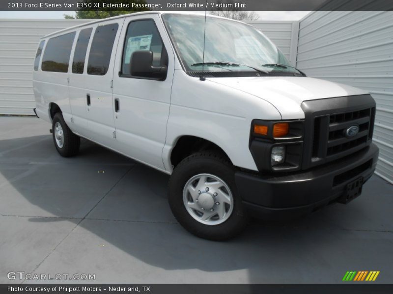 Front 3/4 View of 2013 E Series Van E350 XL Extended Passenger