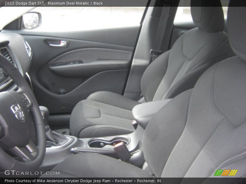 Maximum Steel Metallic / Black 2013 Dodge Dart SXT