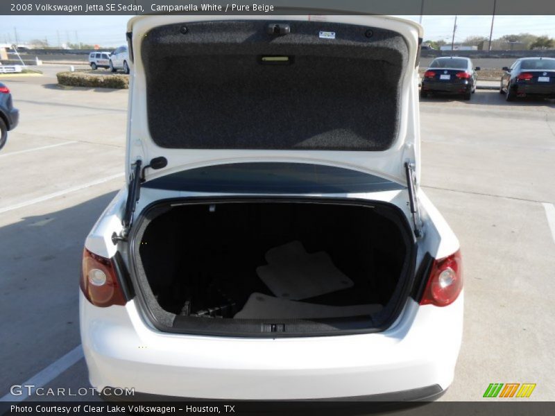 Campanella White / Pure Beige 2008 Volkswagen Jetta SE Sedan
