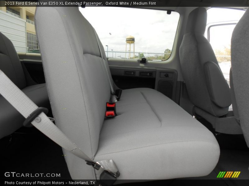 Oxford White / Medium Flint 2013 Ford E Series Van E350 XL Extended Passenger
