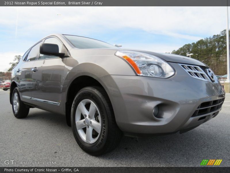 Brilliant Silver / Gray 2012 Nissan Rogue S Special Edition