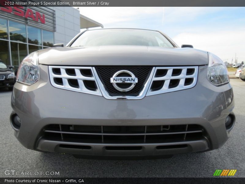 Brilliant Silver / Gray 2012 Nissan Rogue S Special Edition