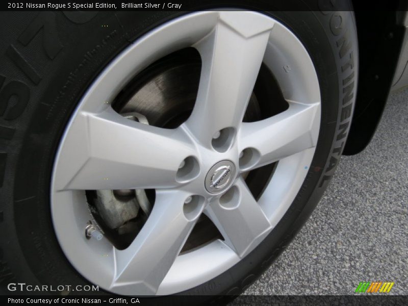 Brilliant Silver / Gray 2012 Nissan Rogue S Special Edition