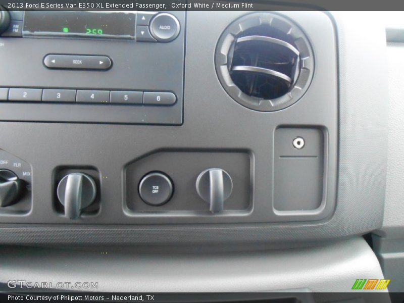 Controls of 2013 E Series Van E350 XL Extended Passenger