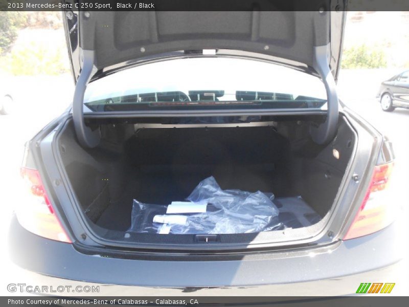 Black / Black 2013 Mercedes-Benz C 250 Sport