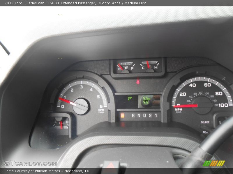  2013 E Series Van E350 XL Extended Passenger E350 XL Extended Passenger Gauges
