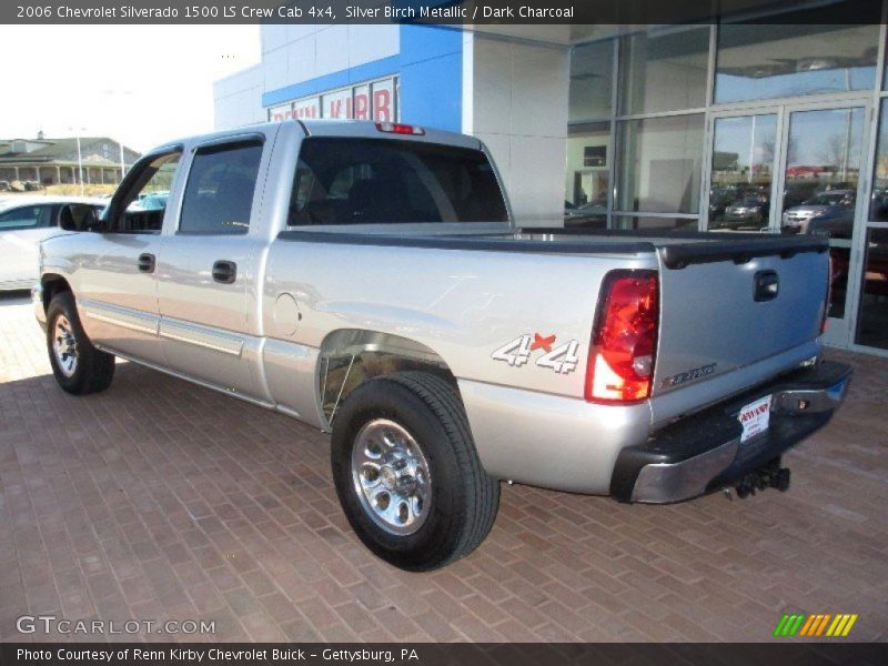 Silver Birch Metallic / Dark Charcoal 2006 Chevrolet Silverado 1500 LS Crew Cab 4x4