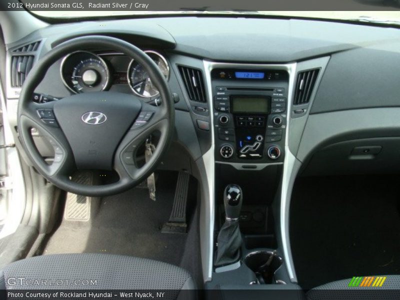 Radiant Silver / Gray 2012 Hyundai Sonata GLS