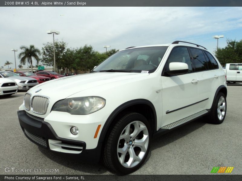 Front 3/4 View of 2008 X5 4.8i