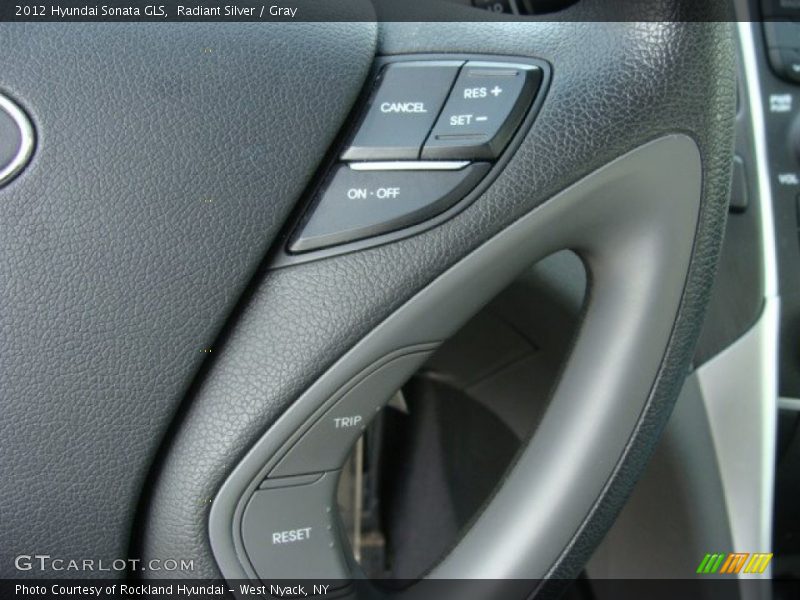 Radiant Silver / Gray 2012 Hyundai Sonata GLS