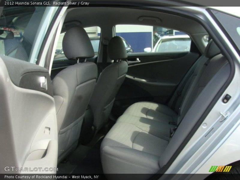 Radiant Silver / Gray 2012 Hyundai Sonata GLS