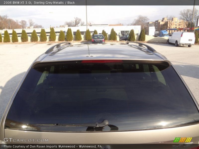 Sterling Grey Metallic / Black 2006 BMW X5 3.0i