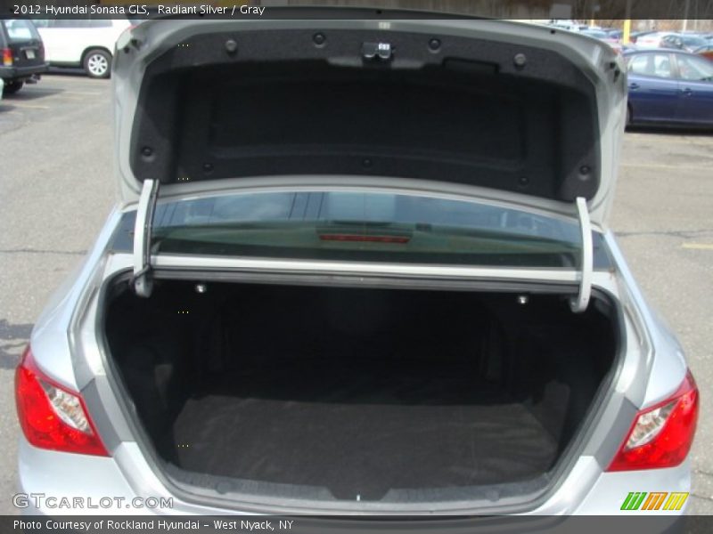 Radiant Silver / Gray 2012 Hyundai Sonata GLS