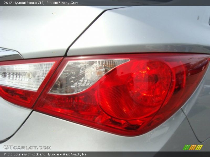 Radiant Silver / Gray 2012 Hyundai Sonata GLS