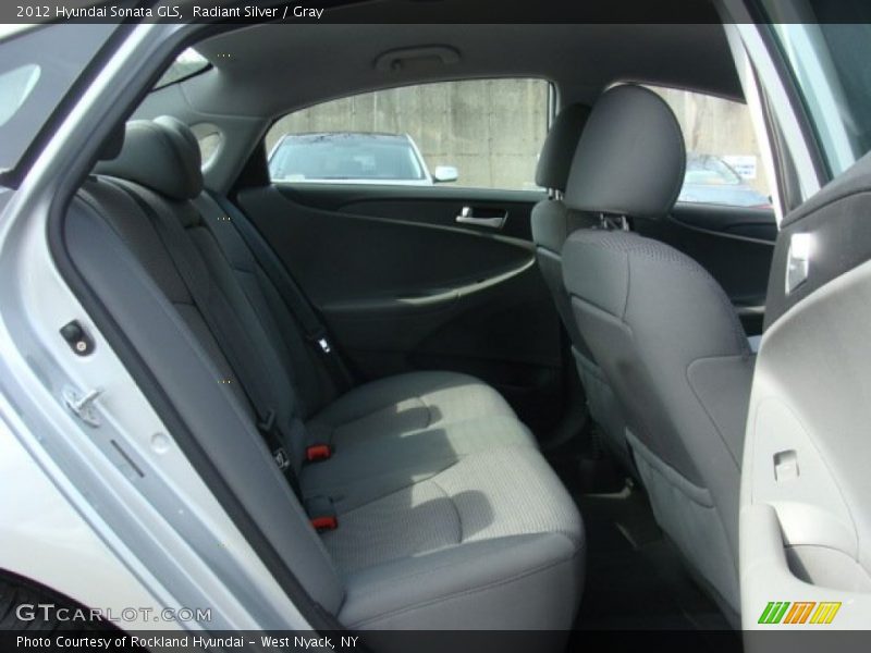Radiant Silver / Gray 2012 Hyundai Sonata GLS