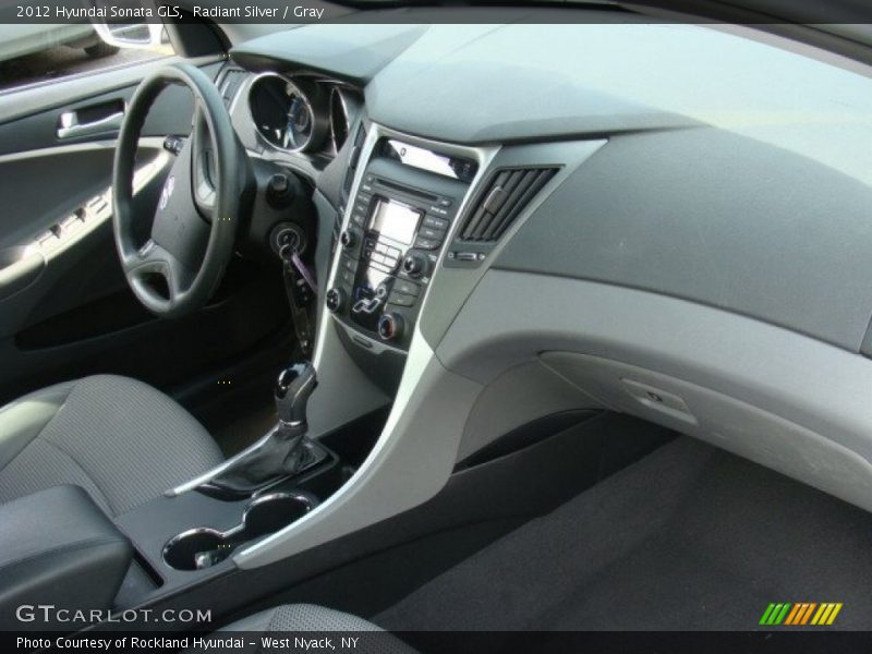 Radiant Silver / Gray 2012 Hyundai Sonata GLS