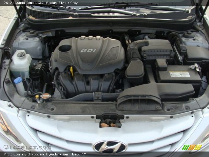 Radiant Silver / Gray 2012 Hyundai Sonata GLS