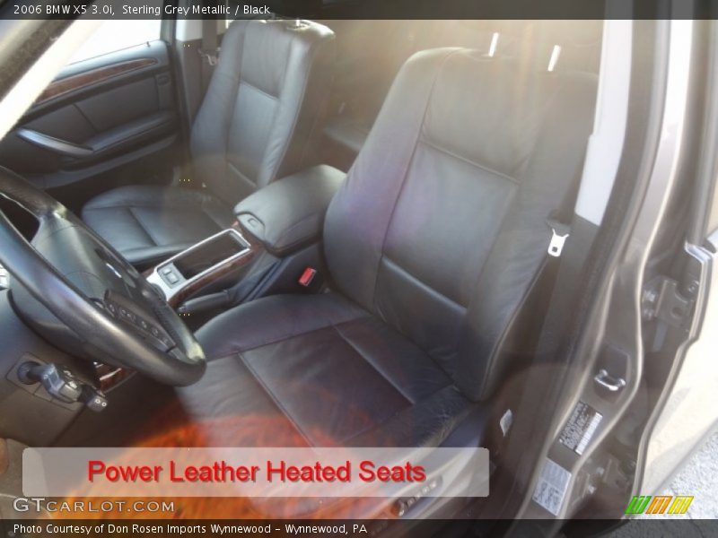 Sterling Grey Metallic / Black 2006 BMW X5 3.0i