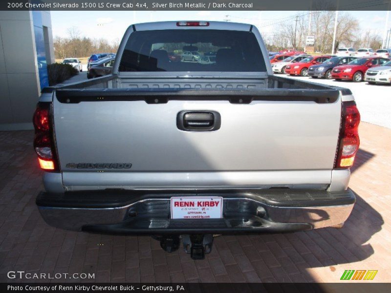 Silver Birch Metallic / Dark Charcoal 2006 Chevrolet Silverado 1500 LS Crew Cab 4x4