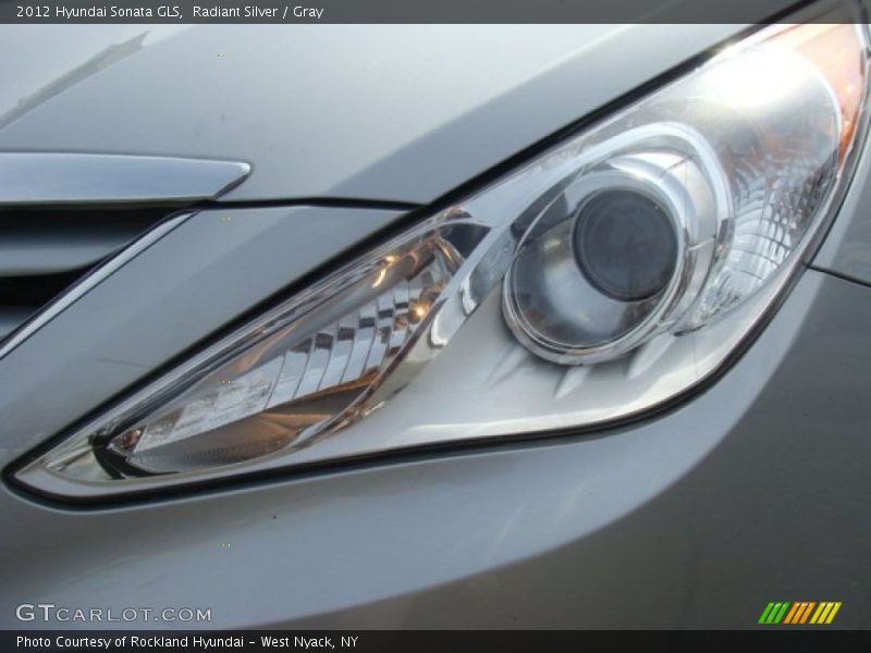 Radiant Silver / Gray 2012 Hyundai Sonata GLS