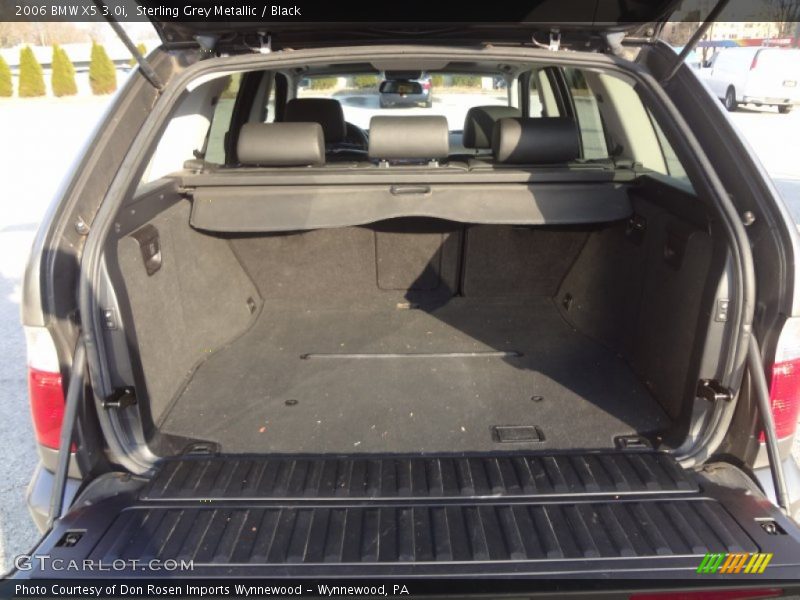 Sterling Grey Metallic / Black 2006 BMW X5 3.0i