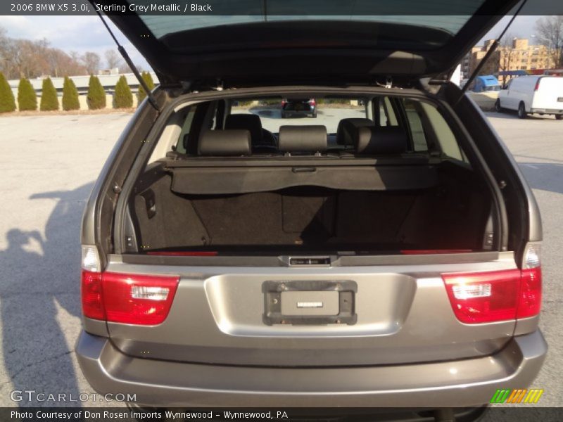Sterling Grey Metallic / Black 2006 BMW X5 3.0i