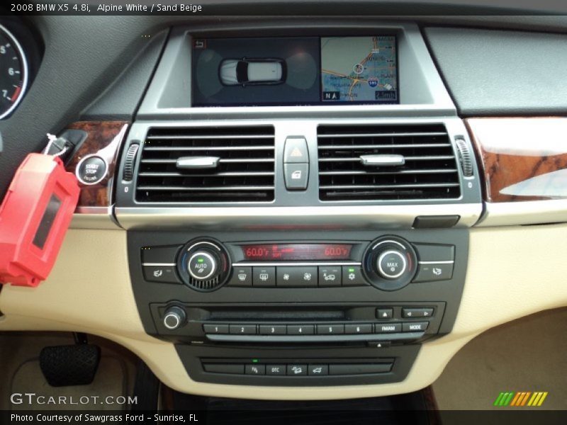 Alpine White / Sand Beige 2008 BMW X5 4.8i