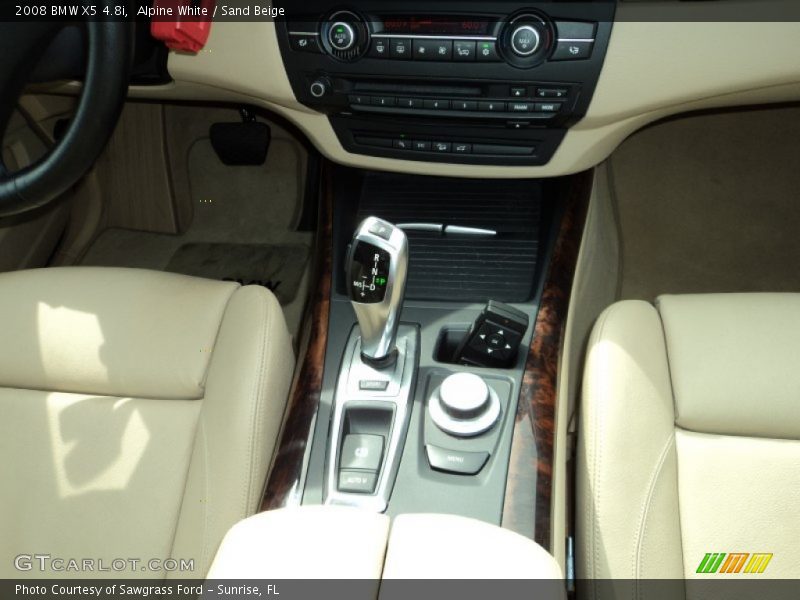 Alpine White / Sand Beige 2008 BMW X5 4.8i