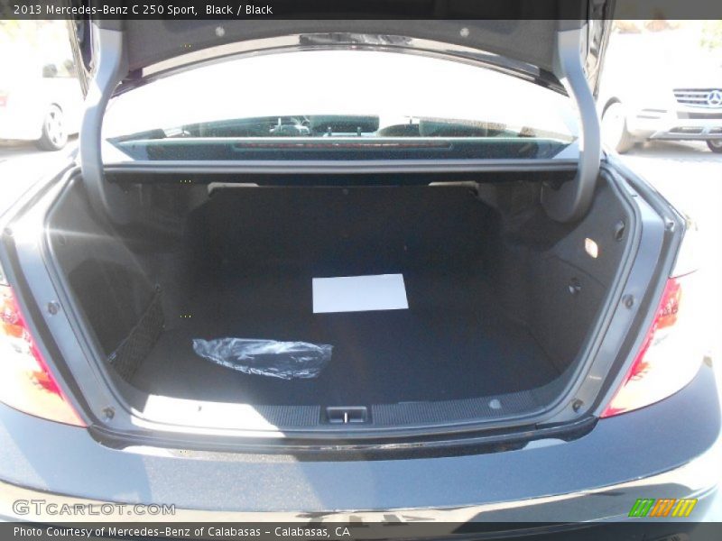 Black / Black 2013 Mercedes-Benz C 250 Sport