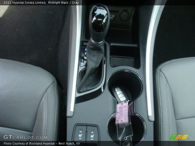 Midnight Black / Gray 2011 Hyundai Sonata Limited