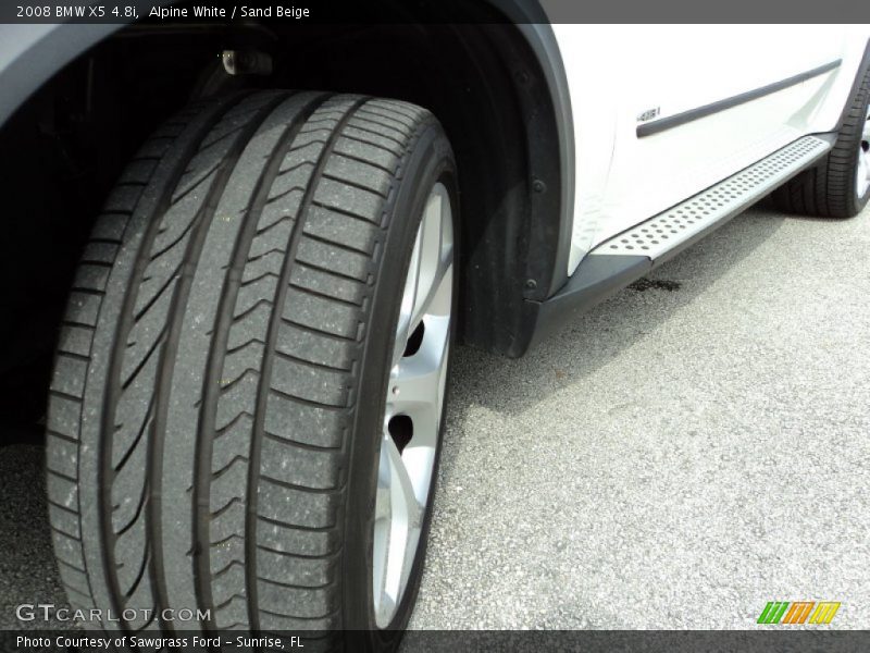 Alpine White / Sand Beige 2008 BMW X5 4.8i