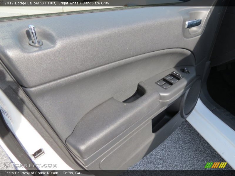 Bright White / Dark Slate Gray 2012 Dodge Caliber SXT Plus
