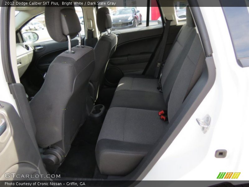 Bright White / Dark Slate Gray 2012 Dodge Caliber SXT Plus