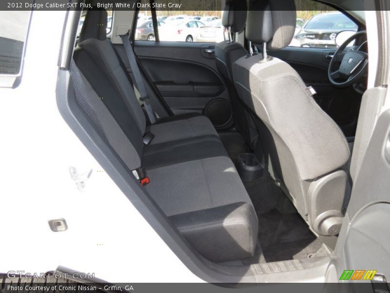 Bright White / Dark Slate Gray 2012 Dodge Caliber SXT Plus