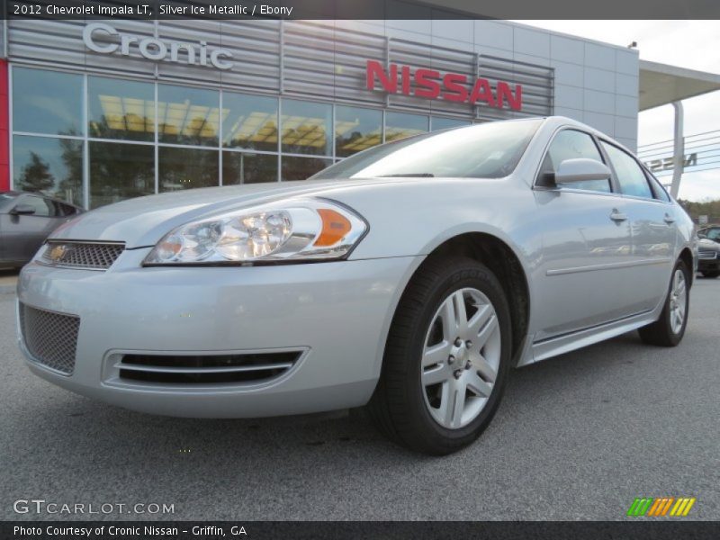 Silver Ice Metallic / Ebony 2012 Chevrolet Impala LT