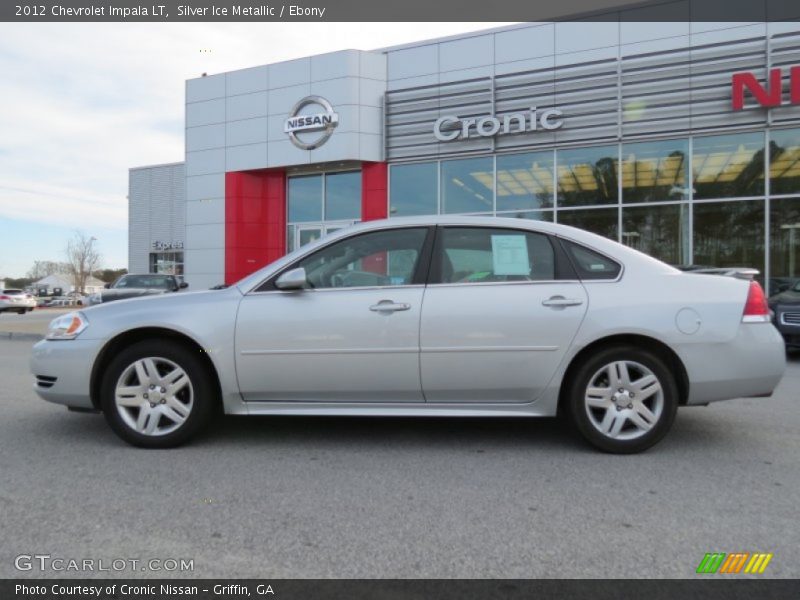 Silver Ice Metallic / Ebony 2012 Chevrolet Impala LT