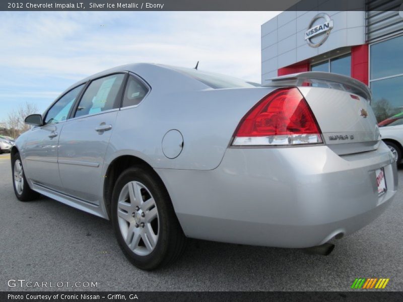 Silver Ice Metallic / Ebony 2012 Chevrolet Impala LT