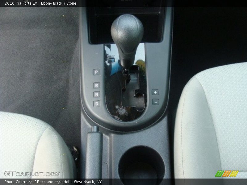 Ebony Black / Stone 2010 Kia Forte EX