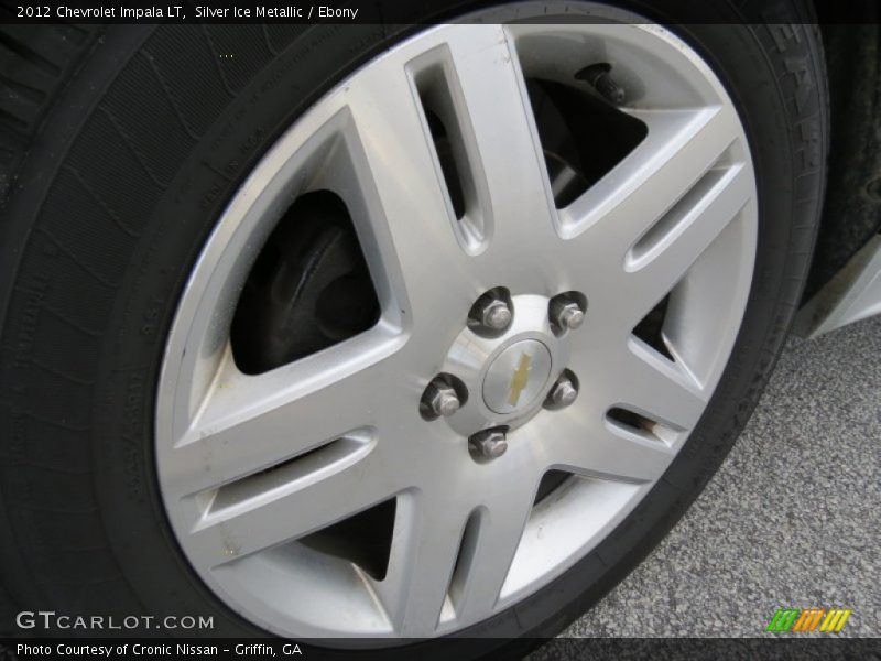 Silver Ice Metallic / Ebony 2012 Chevrolet Impala LT