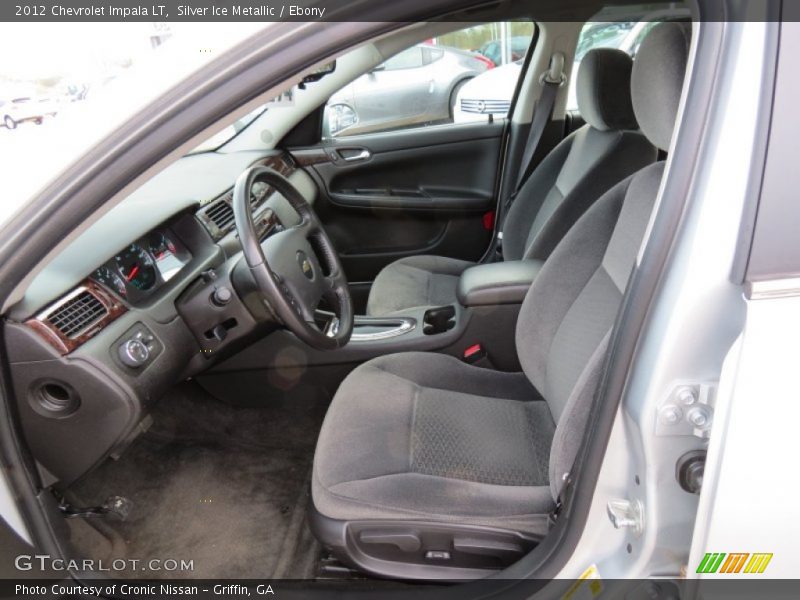 Silver Ice Metallic / Ebony 2012 Chevrolet Impala LT