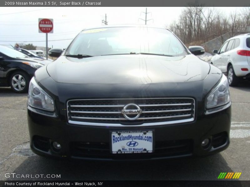 Super Black / Charcoal 2009 Nissan Maxima 3.5 SV