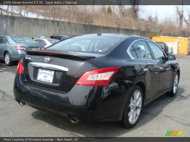 Super Black / Charcoal 2009 Nissan Maxima 3.5 SV