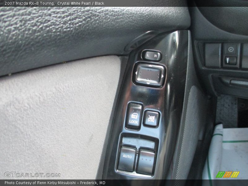 Crystal White Pearl / Black 2007 Mazda RX-8 Touring
